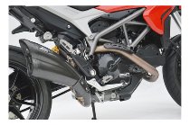 Zard silencer slip-on 2-1, stainless-steel with EG Ducati