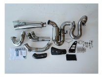 Zard silencer stainless steel short full kit 2-1 Ducati