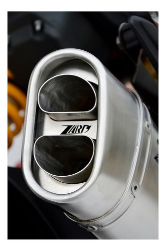 Zard silencer stainless steel short limited edition racing