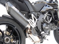 Zard silencer Penta slip-on 2-1, carbon racing Ducati