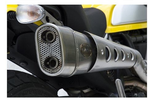 Zard exhaust system short raised stainless-steel racing