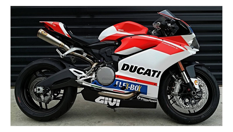 Zard exhaust system 2-1-2 titanium racing Ducati 959 Panigale