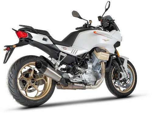 Zard Exhaust Slip-on 2-1 Titan, Racing, Moto Guzzi V100