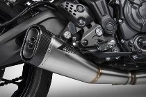 Zard Exhaust kit euro 5, stainless-steel Carbon end cap,